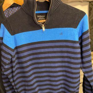 Calvin Klein Jeans Men's Quarter Zip Sweater
